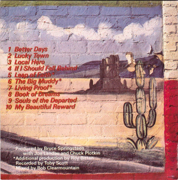 Bruce Springsteen - Lucky Town (CD, Album) - Image 2