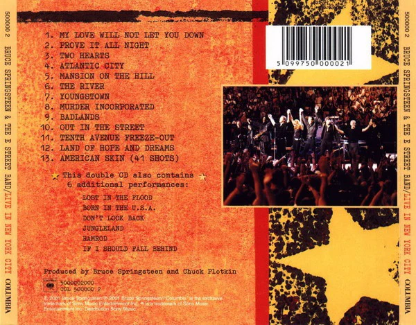Bruce Springsteen & The E Street Band* - Live In New York City (2xCD, Album) - Image 2