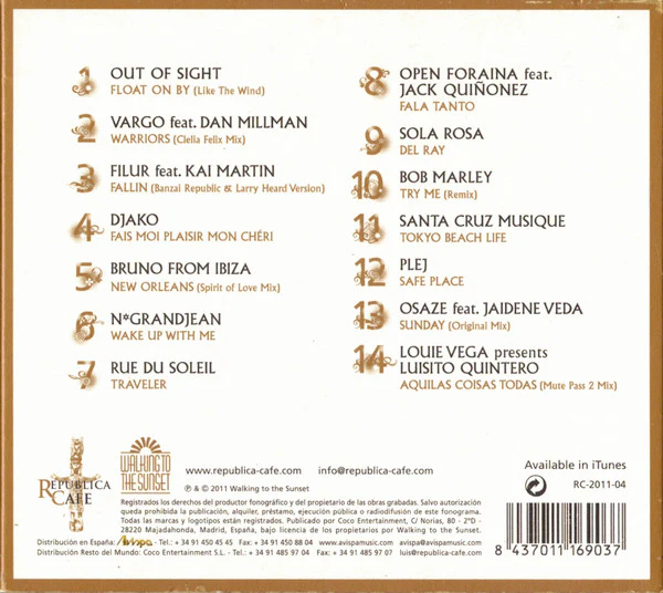 Bruno From Ibiza - Republica Cafe (CD, Comp) - Image 2
