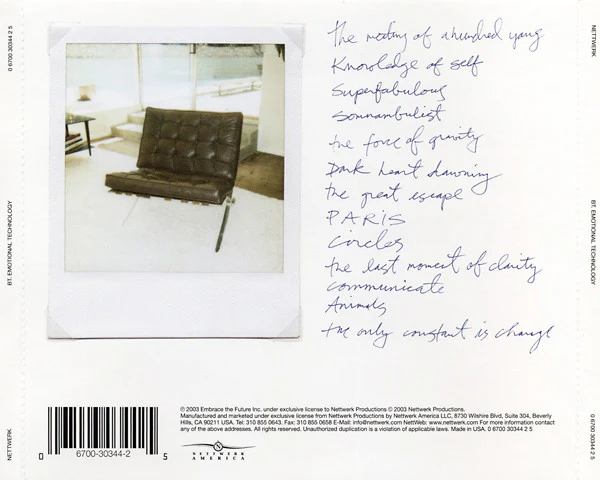 BT - Emotional Technology (CD, Album) - Image 2