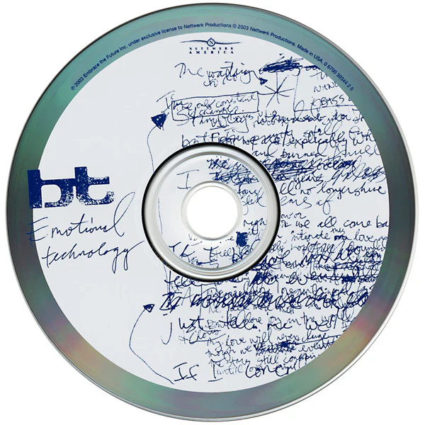 BT - Emotional Technology (CD, Album) - Image 3
