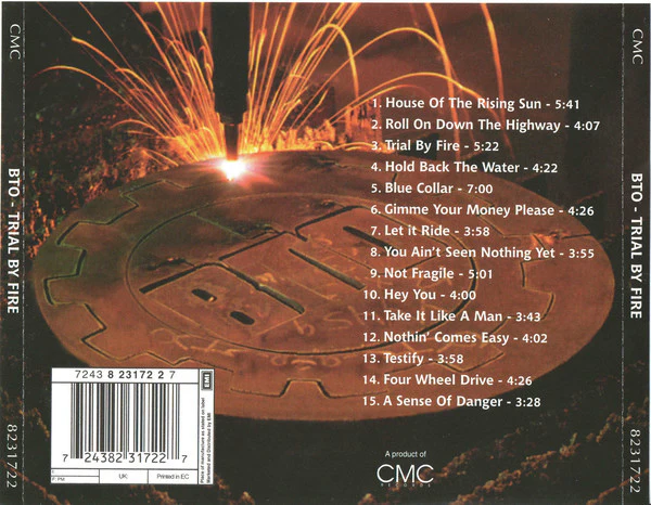 BTO* - Trial By Fire    Greatest & Latest (CD, Album) - Image 2