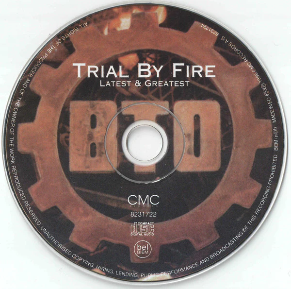 BTO* - Trial By Fire    Greatest & Latest (CD, Album) - Image 3
