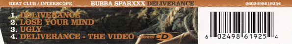 Bubba Sparxxx - Deliverance (CD, Maxi, Enh) - Image 2