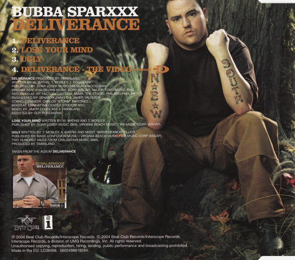 Bubba Sparxxx - Deliverance (CD, Maxi, Enh) - Image 4