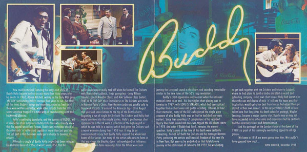 "Buddy" Original London Cast - Buddy: The Buddy Holly Story (Original London Cast Recording) (CD, Album) - Image 3