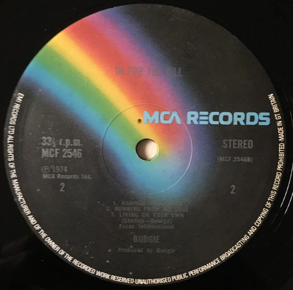 Budgie - In For The Kill! (LP, Album) - Image 4
