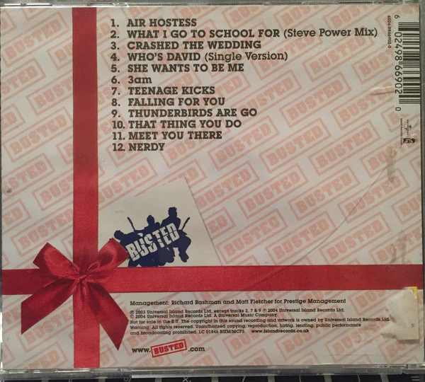 Busted (3) - A Present For Everyone (CD, Album) - Image 3