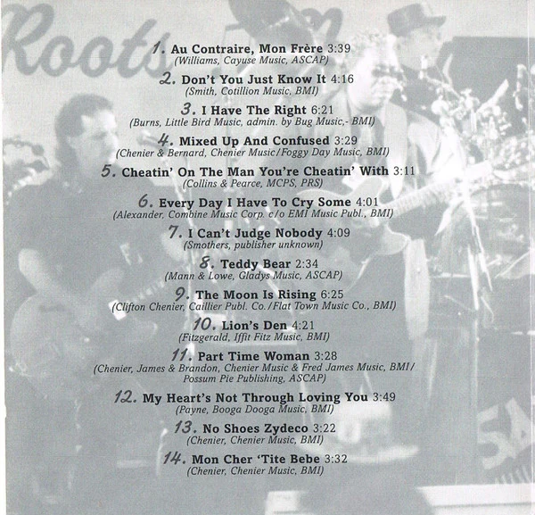 C.J. Chenier And The Red Hot Louisiana Band - The Big Squeeze (CD, Album) - Image 5