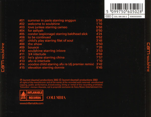 Cam* - Soulshine (CD, Album) - Image 3