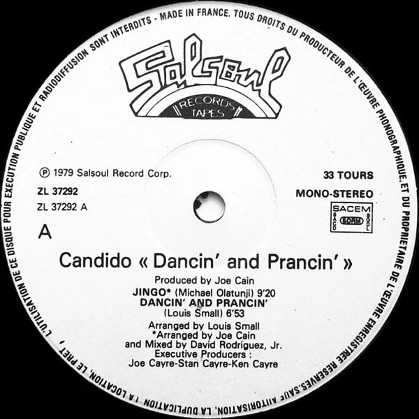 Candido - Dancin' & Prancin' (LP, Album) - Image 3