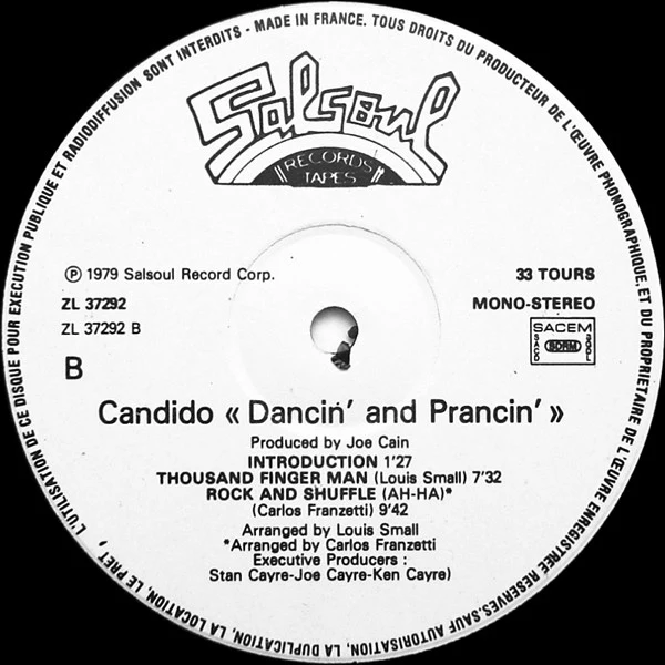 Candido - Dancin' & Prancin' (LP, Album) - Image 4