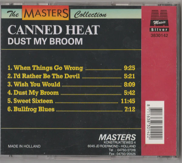 Canned Heat - Dust My Broom (CD, RE) - Image 2