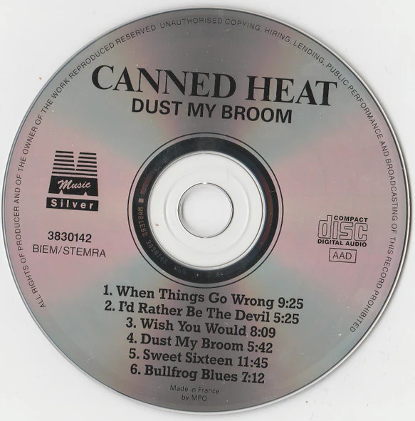 Canned Heat - Dust My Broom (CD, RE) - Image 3