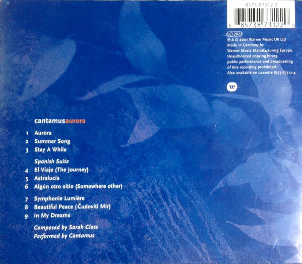 Cantamus* - Aurora (CD, Album) - Image 2