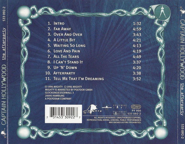 Captain Hollywood - The Afterparty (CD, Album) - Image 2