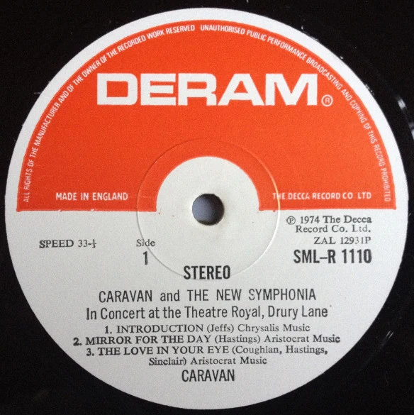 Caravan & The New Symphonia - Caravan & The New Symphonia (LP, Album) - Image 3