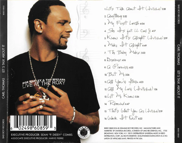 Carl Thomas - Let's Talk About It (CD, Album) - Image 2