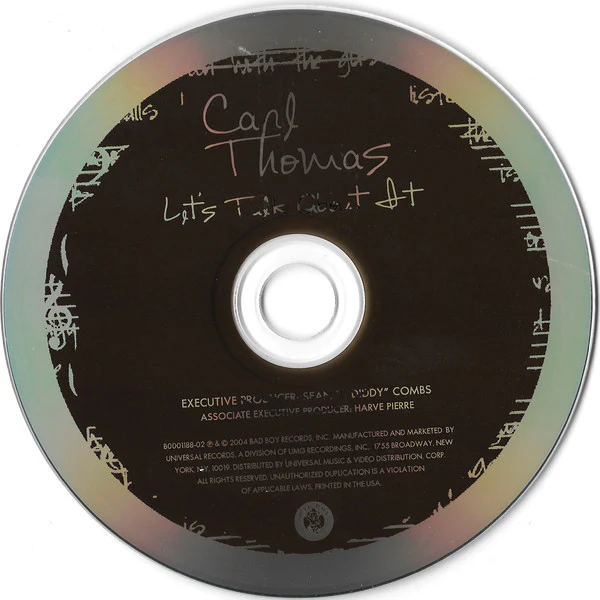 Carl Thomas - Let's Talk About It (CD, Album) - Image 3