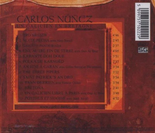 Carlos Núñez - Un Galicien En Bretagne (CD, Album) - Image 2