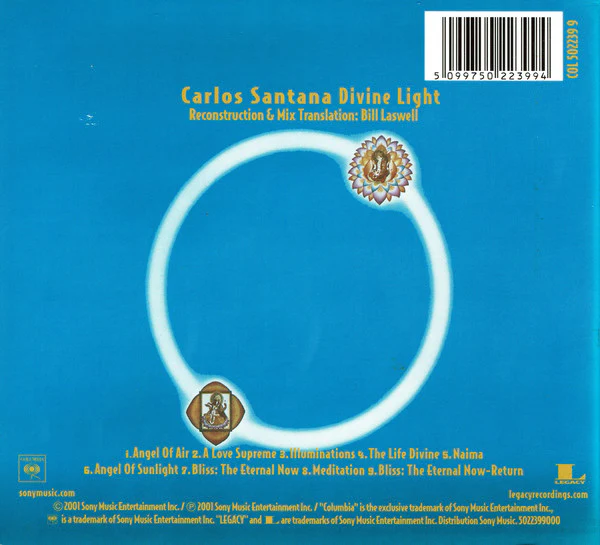 Carlos Santana - Divine Light (CD, Album, Dig) - Image 2