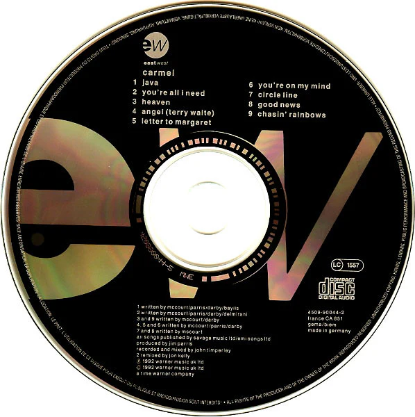 Carmel (2) - Good News (CD, Album) - Image 3