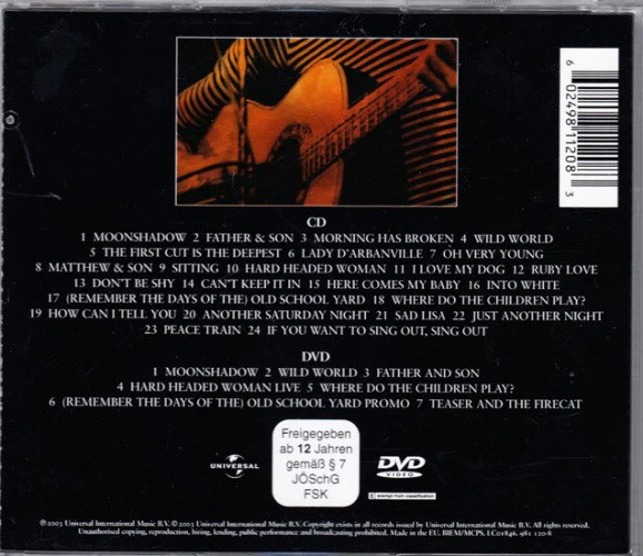 Cat Stevens - The Very Best Of Cat Stevens (CD, Comp, RM + DVD-V) - Image 2