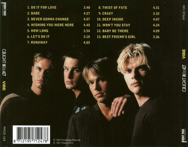Caught In The Act (2) - Vibe (CD, Album) - Image 2