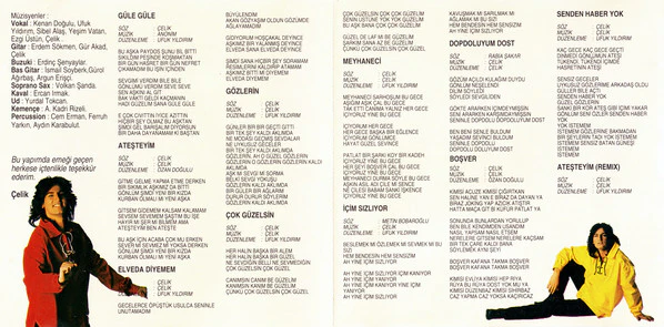 Çelik - Ateşteyim (CD, Album) - Image 2