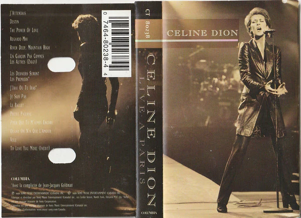 Celine Dion* - Live À Paris (Cass, Album) - Image 3