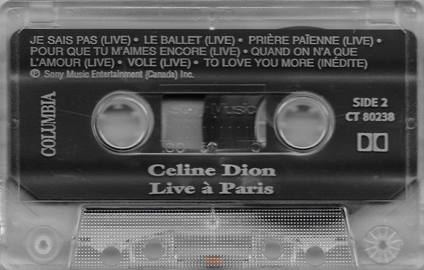 Celine Dion* - Live À Paris (Cass, Album) - Image 5