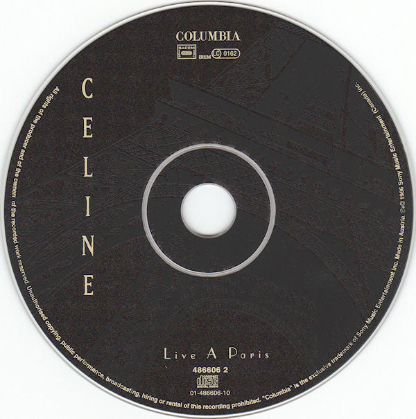 Celine Dion* - Live A Paris (CD, Album) - Image 3