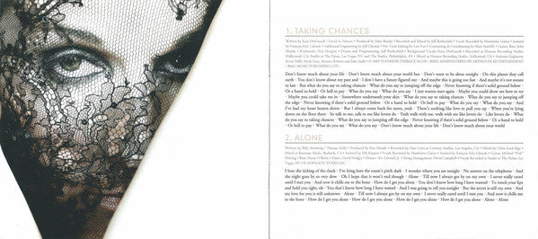 Celine Dion* - Taking Chances (CD, Album) - Image 4