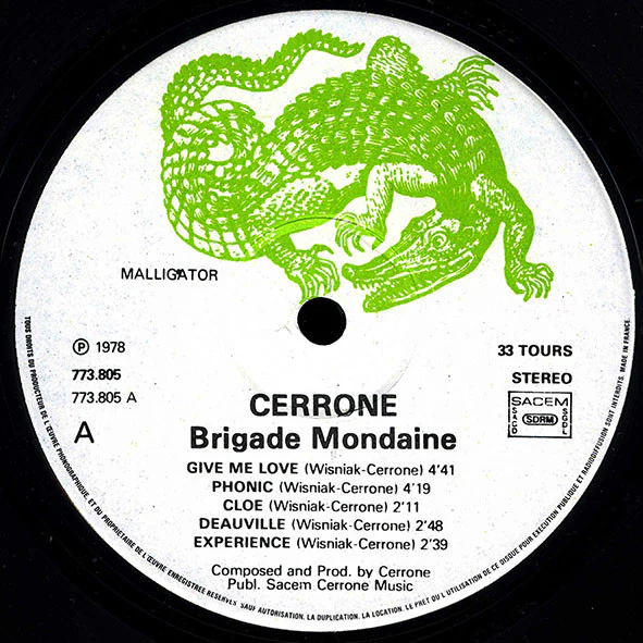 Cerrone - Brigade Mondaine (LP, Album) - Image 3