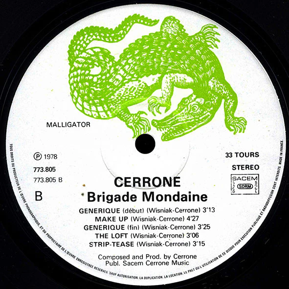 Cerrone - Brigade Mondaine (LP, Album) - Image 4