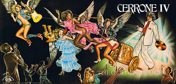 Cerrone - Cerrone IV - The Golden Touch (LP, Album, Whi) - Image 3