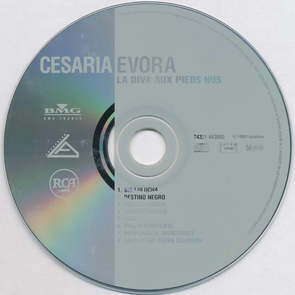 Cesaria Evora - La Diva Aux Pieds Nus (CD, Album, RE) - Image 3