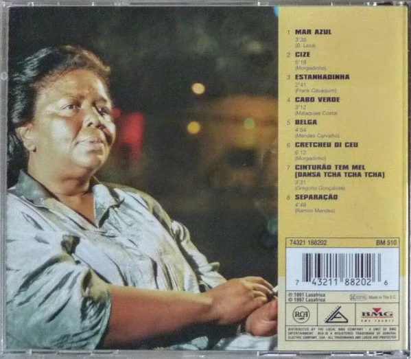 Cesaria Evora - Mar Azul (CD, Album) - Image 2
