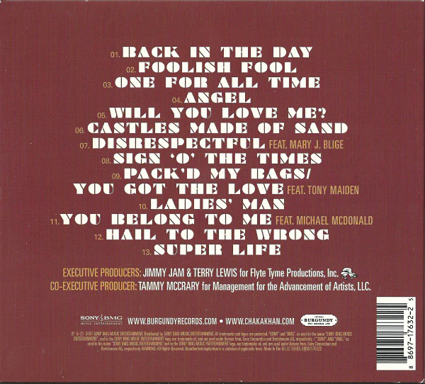 Chaka Khan - Funk This (CD, Album, Car) - Image 2
