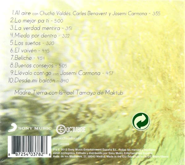 Chambao - Chambao (CD, Album) - Image 2