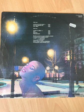 Chapell Band - Love Is In The Night (LP, Album) - Image 2