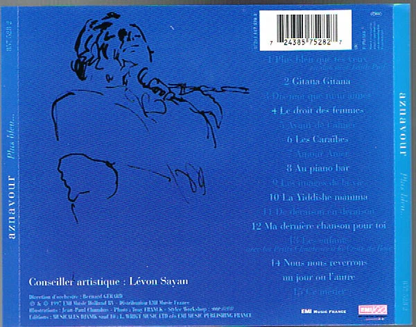 Charles Aznavour - Plus Bleu ... (CD, Album) - Image 3