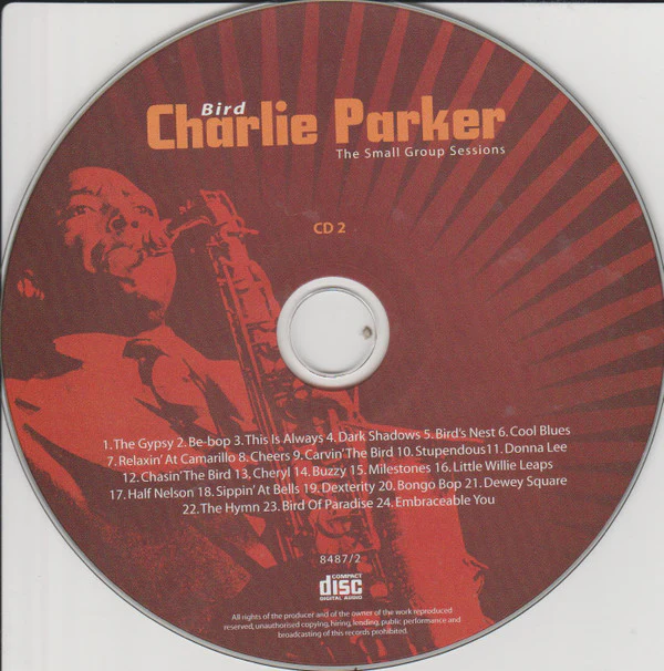 Charlie Parker - The Small Group Sessions (3xCD, Comp) - Image 4
