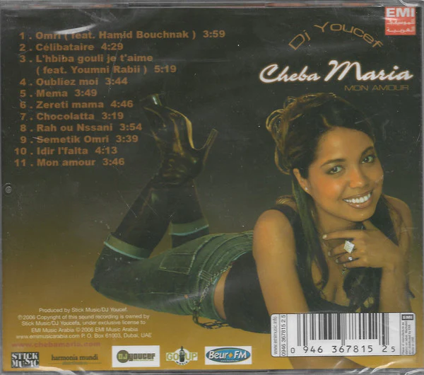 Cheba Maria - Mon Amour (CD, Album) - Image 2