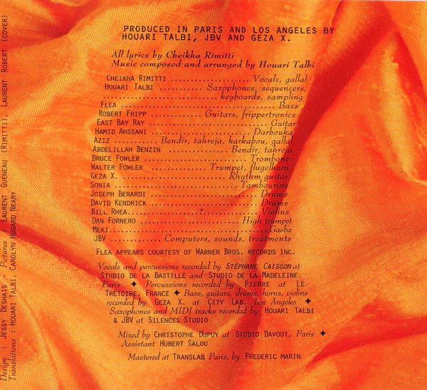 Cheikha Rimitti - Sidi Mansour (CD, Album, Dig) - Image 5