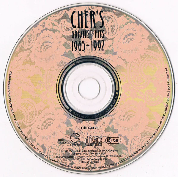Cher - Cher’s Greatest Hits 1965–1992 (CD, Comp) - Image 5