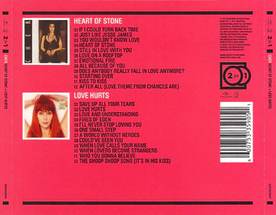 Cher - Heart Of Stone + Love Hurts (CD, Album, RE + CD, Album, RE + Comp) - Image 2