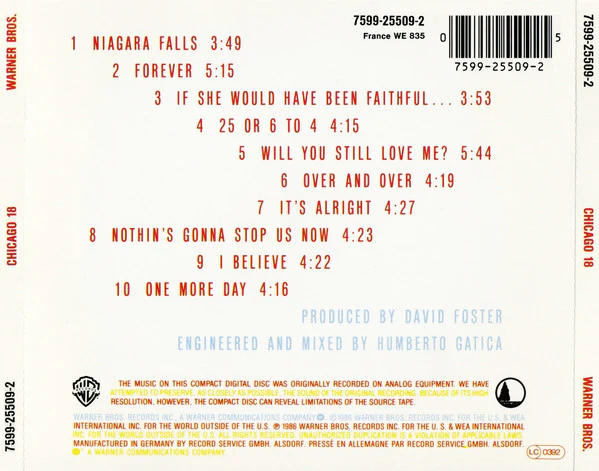 Chicago (2) - Chicago 18 (CD, Album, RE) - Image 2