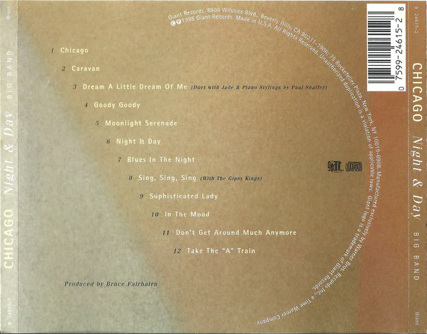 Chicago (2) - Night & Day (Big Band) (CD, Album) - Image 2