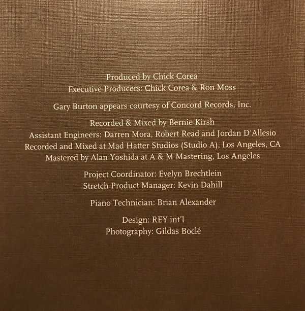 Chick Corea + Gary Burton* - Native Sense (CD, Album) - Image 4